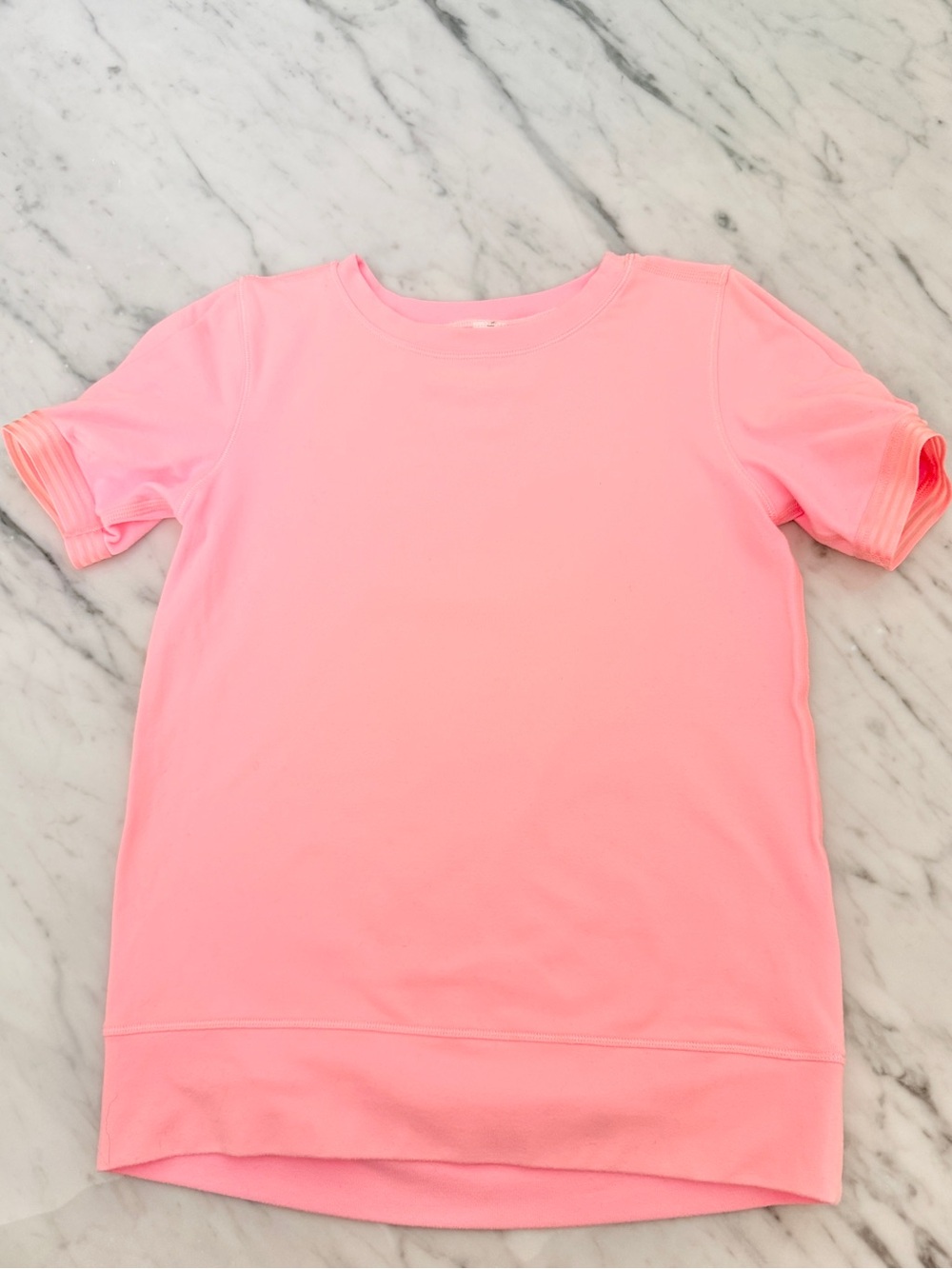 Ivivva Pink Puff Sleeve Top Girls Size 7